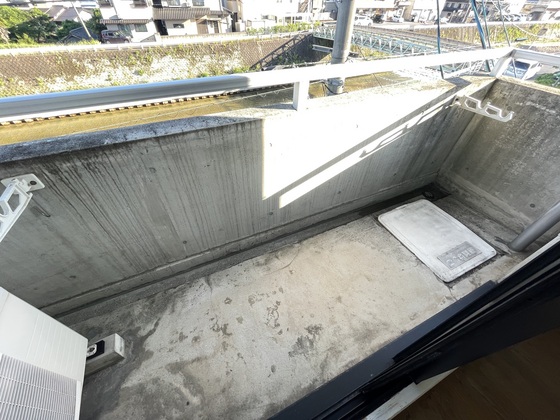バルコニー　※別部屋の写真です