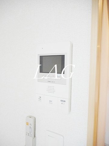 セキュリティ　モニター付きインターホンです。