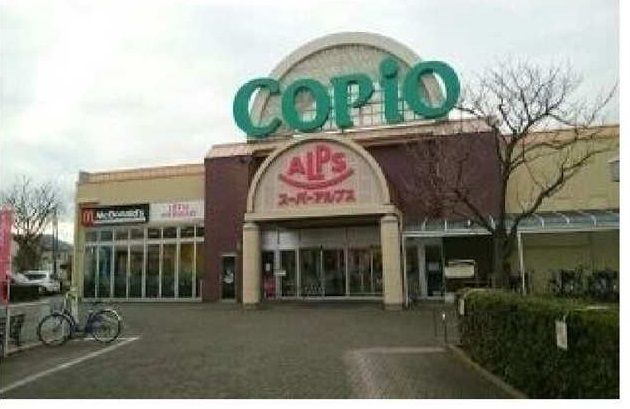 ショッピングセンター　スーパーアルプス城山店（ショッピングセンター）まで400m
