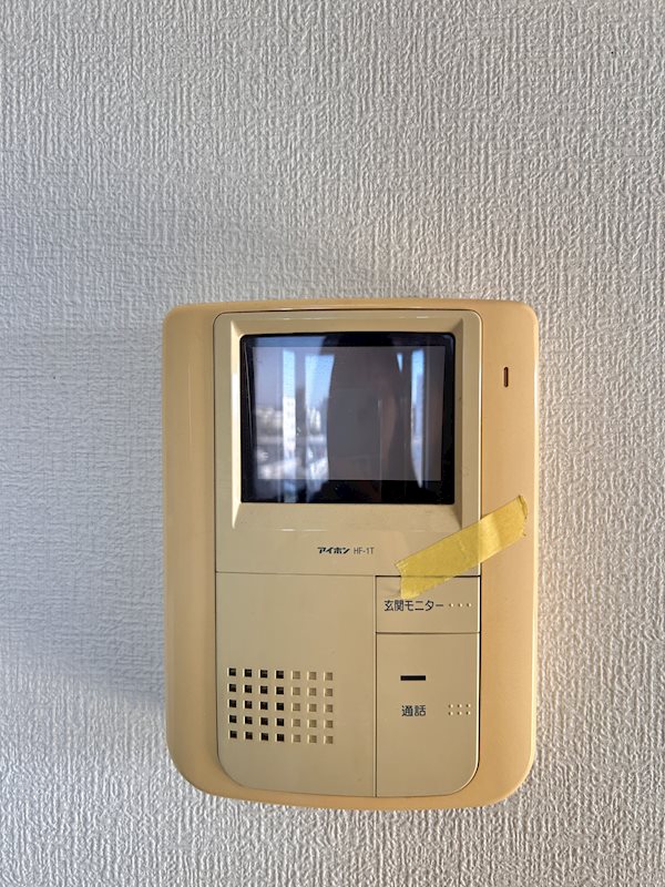 セキュリティ　TVモニターホン※前回入居前の写真です。