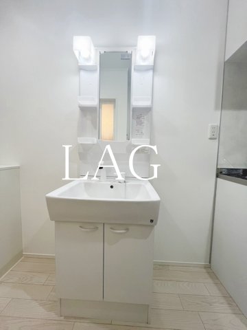 洗面設備　洗面台です。