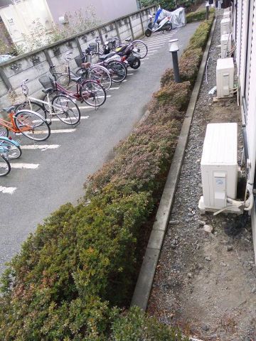 眺望　ウイングウエストのバルコニー