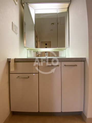 洗面設備　ジーニス大阪WEST　独立洗面台