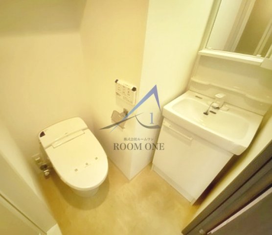 洗面設備　洗面台です。