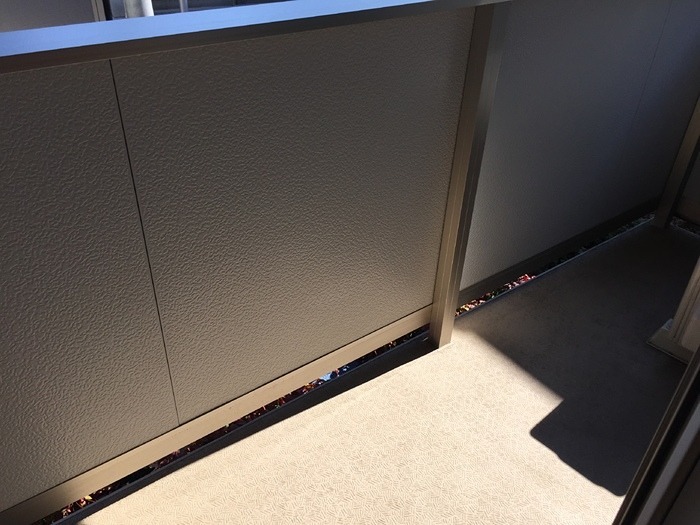 バルコニー　南東向き