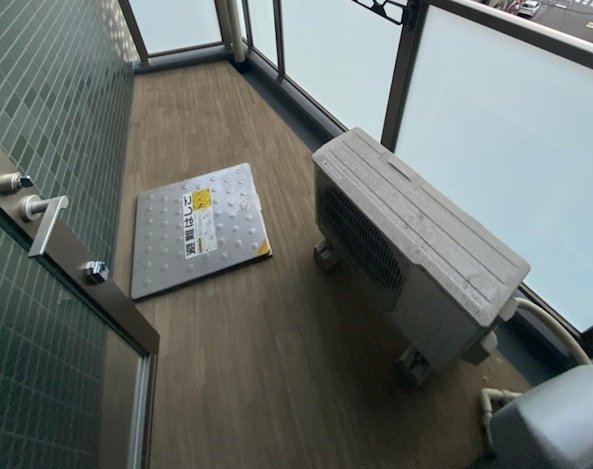 バルコニー　バルコニーがあります