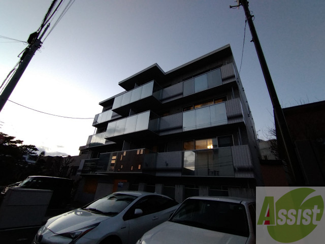 建物外観　札幌市中央区南１４条西「ＦＵＳＨＩＭＩＣＩＴＹＳＴＥＬＬＡ」
