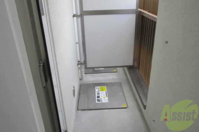 バルコニー　普通のバルコニーです。