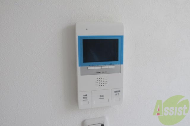 セキュリティ　モニター付ですので安心です。