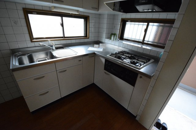 キッチン　L字のおしゃれなキッチンです☆