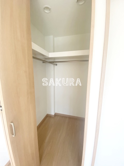 収納　お荷物の多い方でも安心のクローゼット付き♪