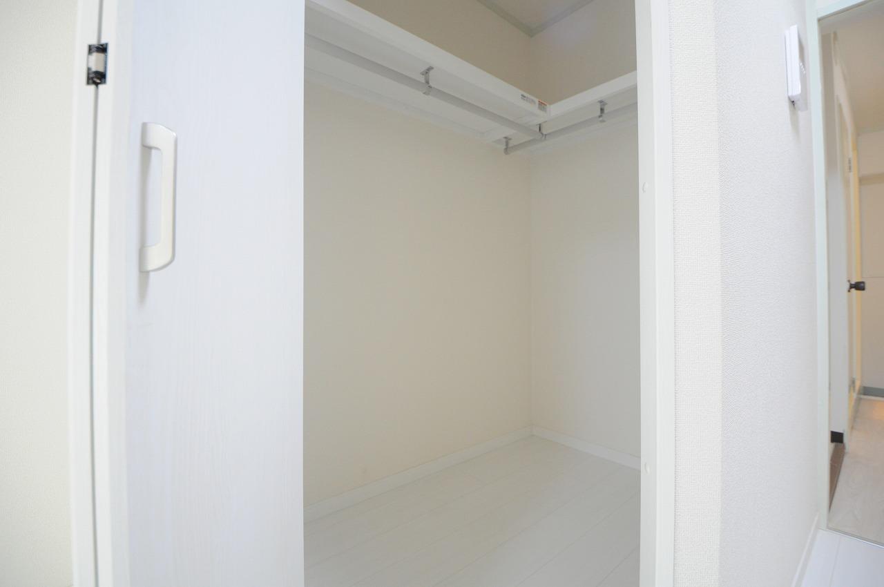 収納　ウォークインクローゼット