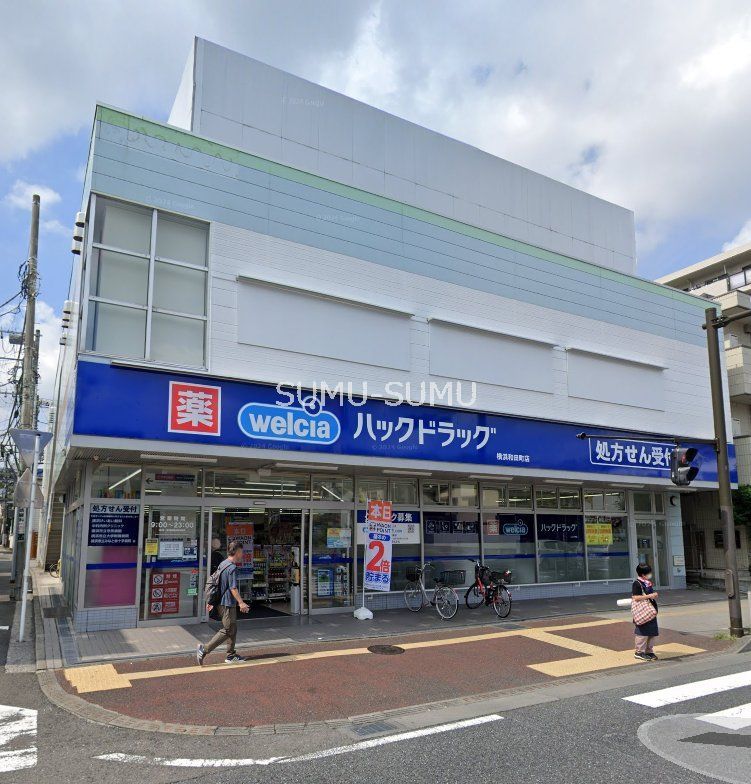 ドラックストア　ハックドラッグ横浜和田町店（ドラッグストア）まで410m