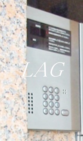 セキュリティ　オートロックです。