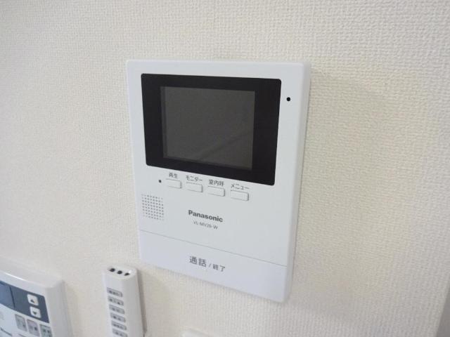 セキュリティ　カメラ付インターホン（イメージ）