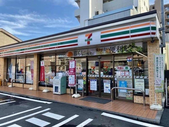 コンビニ　セブンイレブン大田区羽田店（コンビニ）まで420m