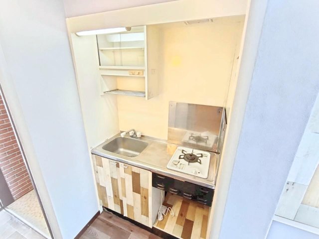 キッチン　キッチンもシンプルで使い勝手良くオシャレです！