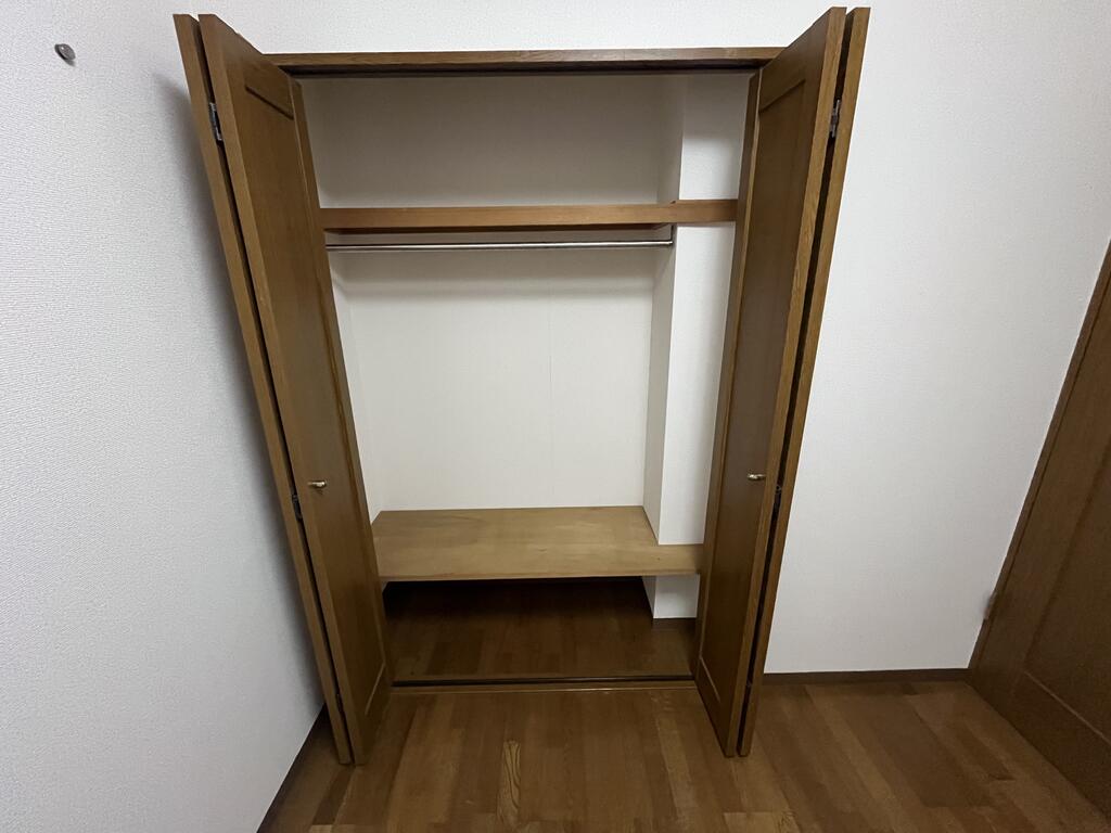 収納　各部屋収納完備。