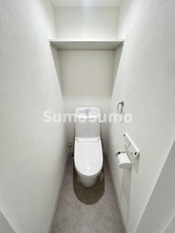 トイレ　ゆったりとした空間のトイレです