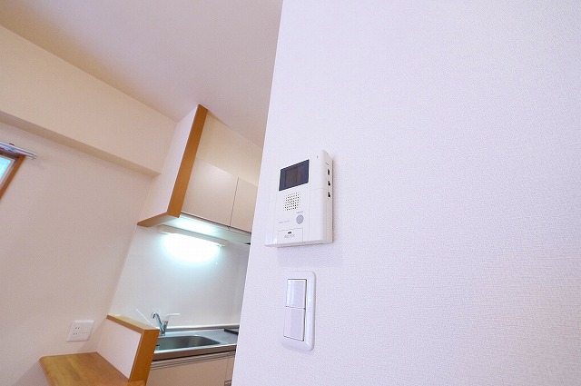 セキュリティ　モニター付き