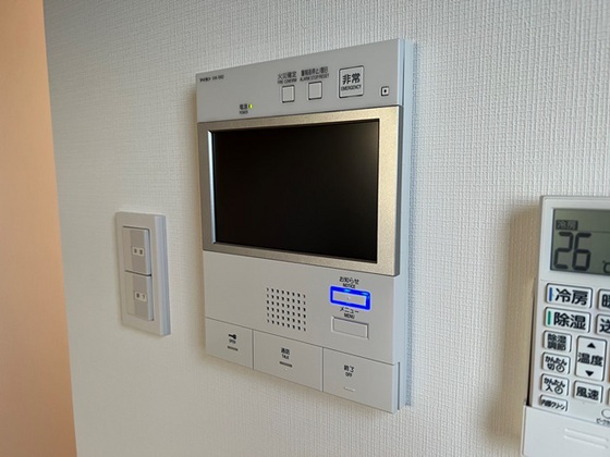 セキュリティ　※別部屋の写真です