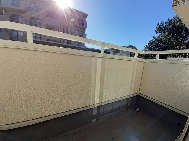 バルコニー　広々としたバルコニーです