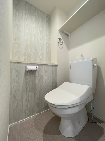 トイレ　同シリーズ物件のモデルルームになります※現況優先