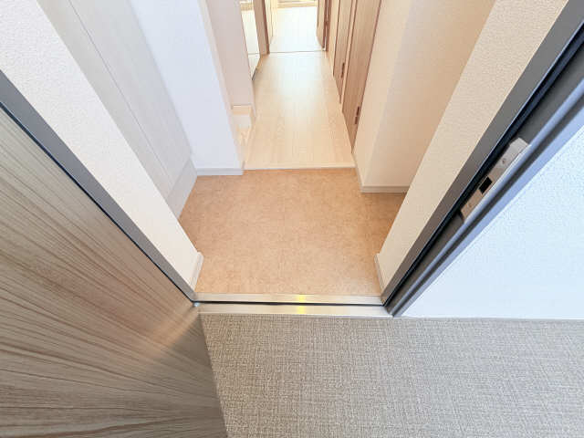 玄関　8号室の写真です。