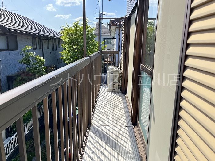 バルコニー　同物件別部屋参考写真です