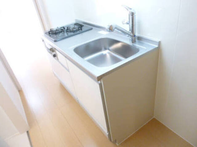 キッチン　２口ガスコンロ付システムキッチン