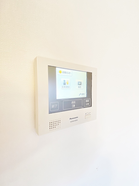 セキュリティ　モニター付きインターホン