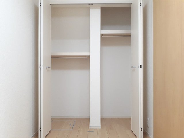 収納　十分な収納スペースがあります