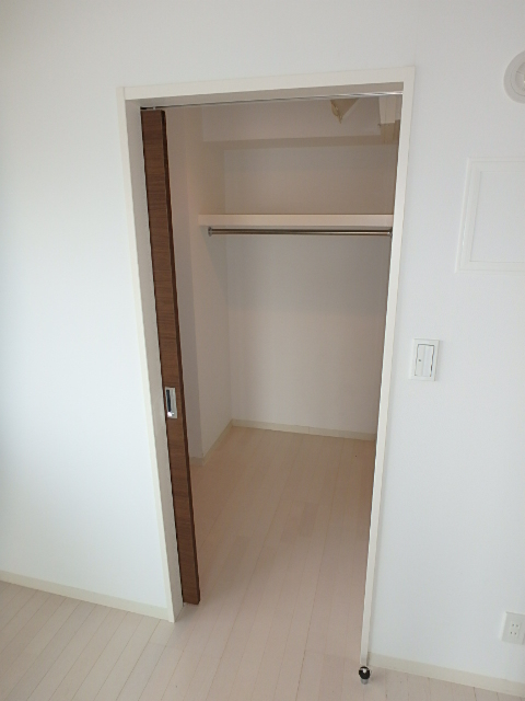 収納　これぞホントのウォークイン。