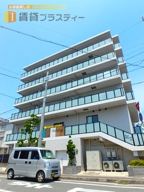 建物外観　利便性と住環境の調和がおりなす、駅前レジデンス。