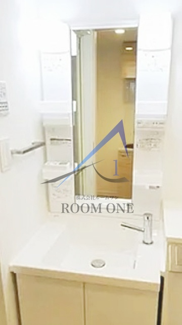 洗面設備　洗面台です。