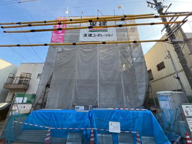 建物外観　建築現場