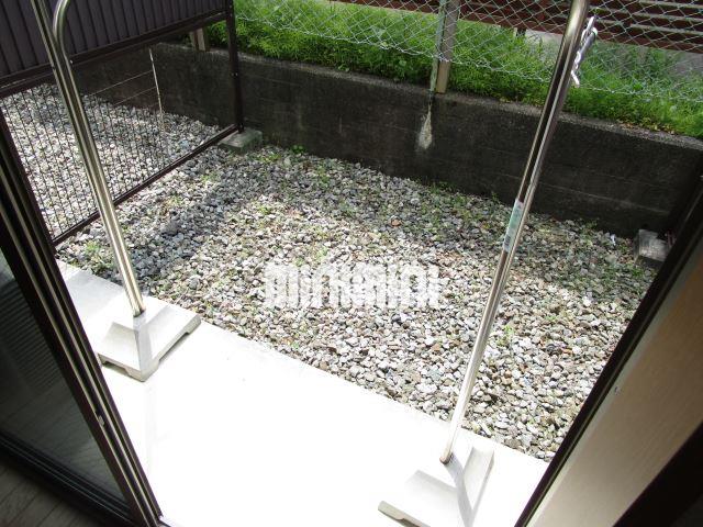 庭　日当たり良好。お洗濯物がよく乾きます。