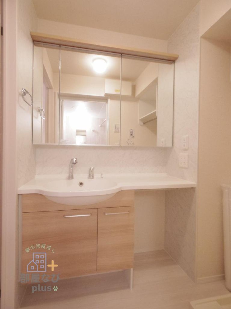洗面設備　※他号室写真です