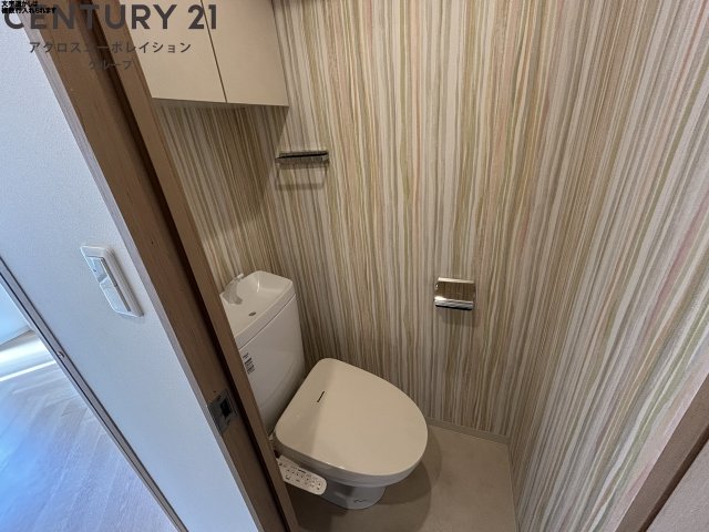 トイレ　ウォシュレット付きのトイレです♪