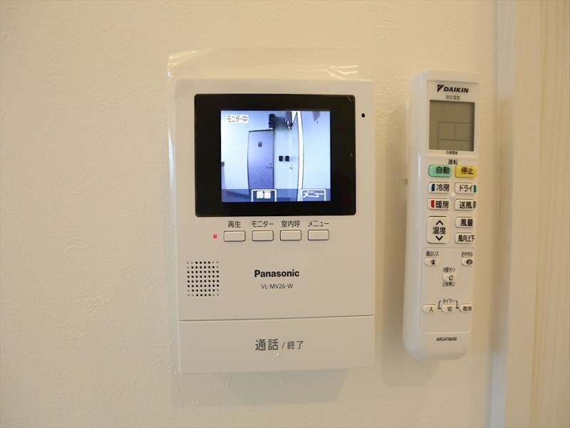 セキュリティ　ＴＶモニター付インターホン