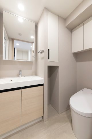 洗面設備　洗面所です