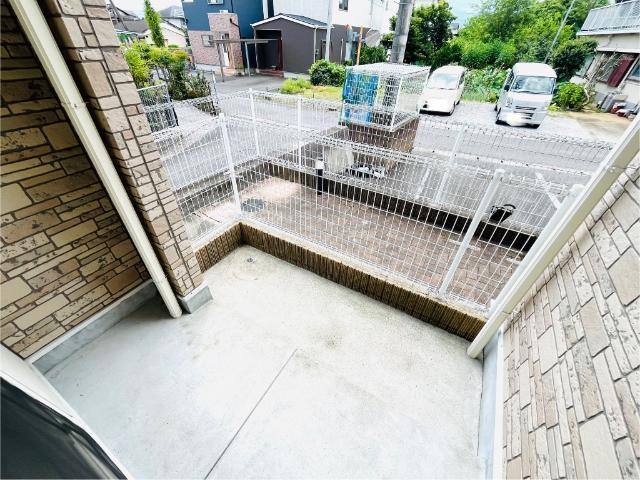 バルコニー　専用庭