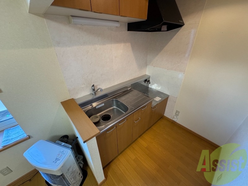 キッチン　キッチンはスペースも広々していて使いやすそうですよ！