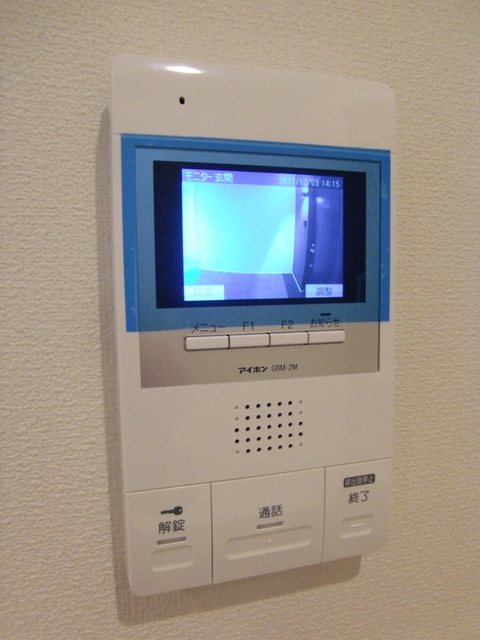 セキュリティ　オートロック連動のモニターホン