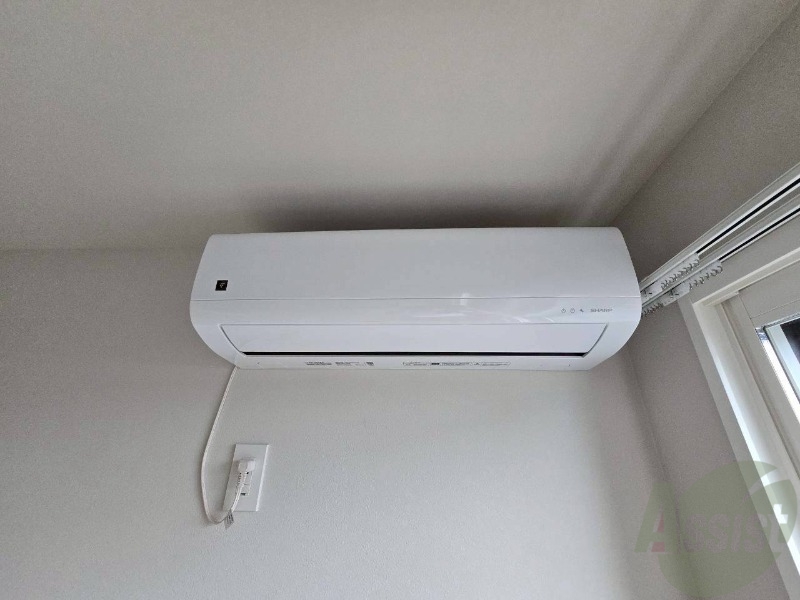 その他設備　エアコンがありますので夏でも快適に過ごせます！