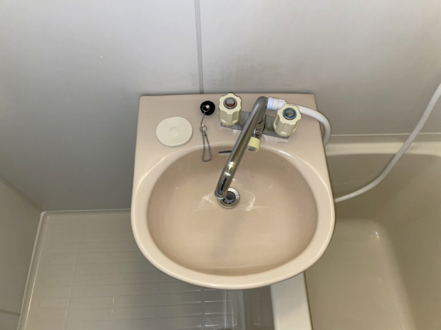 洗面設備　使いやすい洗面所です