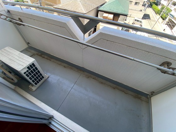 バルコニー　※別号室の写真です。