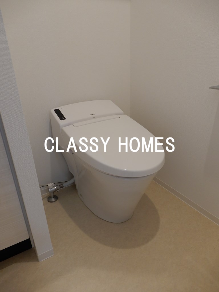 トイレ　2018年竣工　ストーリア三田：トイレ