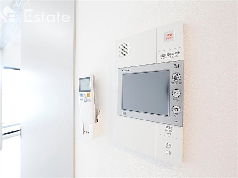 セキュリティ　モニター付きインターホン