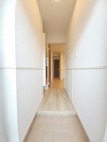 玄関　明るい玄関です